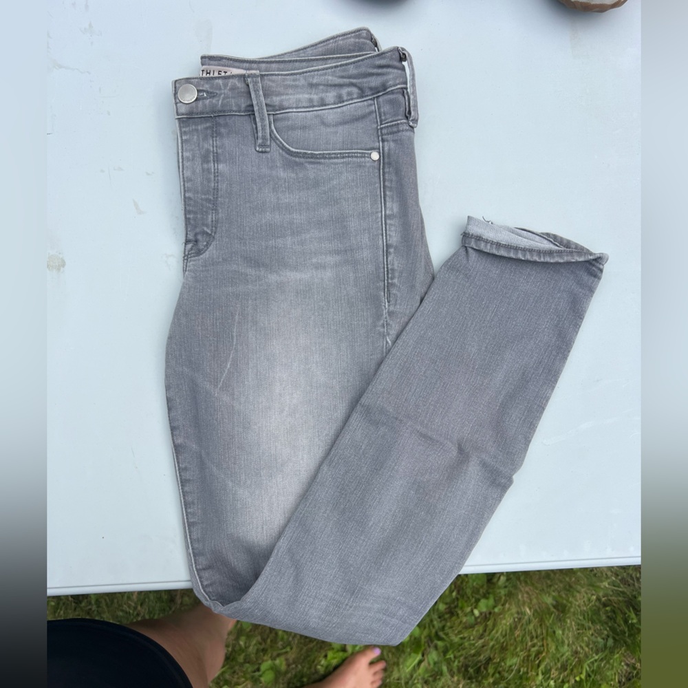 Athleta Stylish Gray Denim Jeans